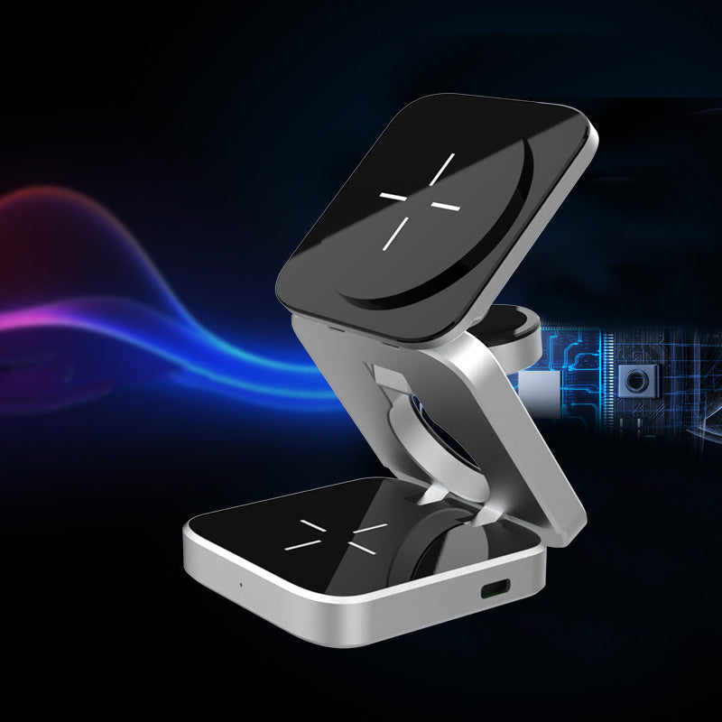 3-in-1 foldable magnetic wireless charger - photo 1