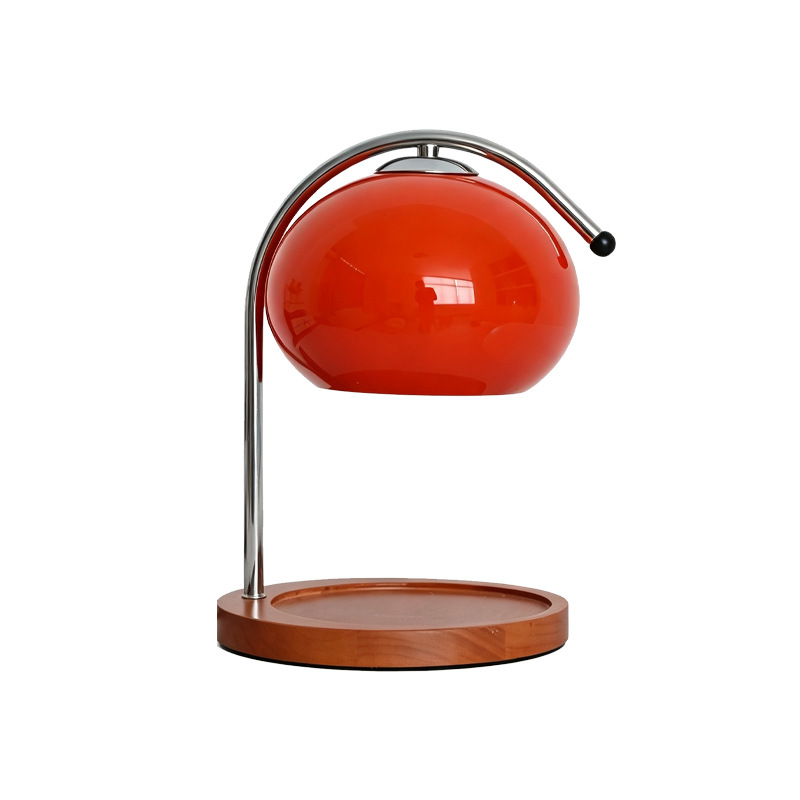 Retro Glass Wax Melting Lamp – Dimmable Decorative Table Lamp